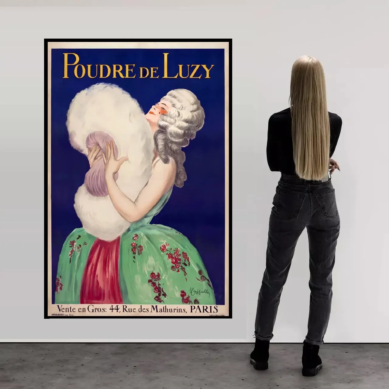 Original lithograph poster